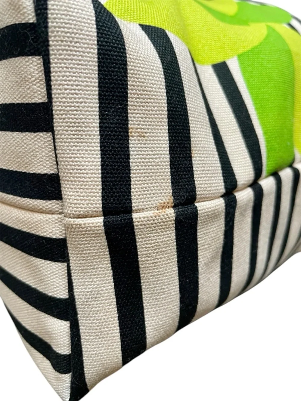 Kate Spade Striped Toucan Montigo Avenue Bon Shopper Tropical Vacation Tote Bag